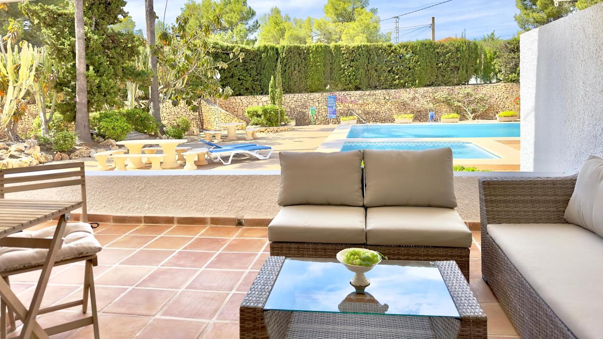Apto Fully Equiped Con Piscina Y Gratis Parking Altea Luaran gambar